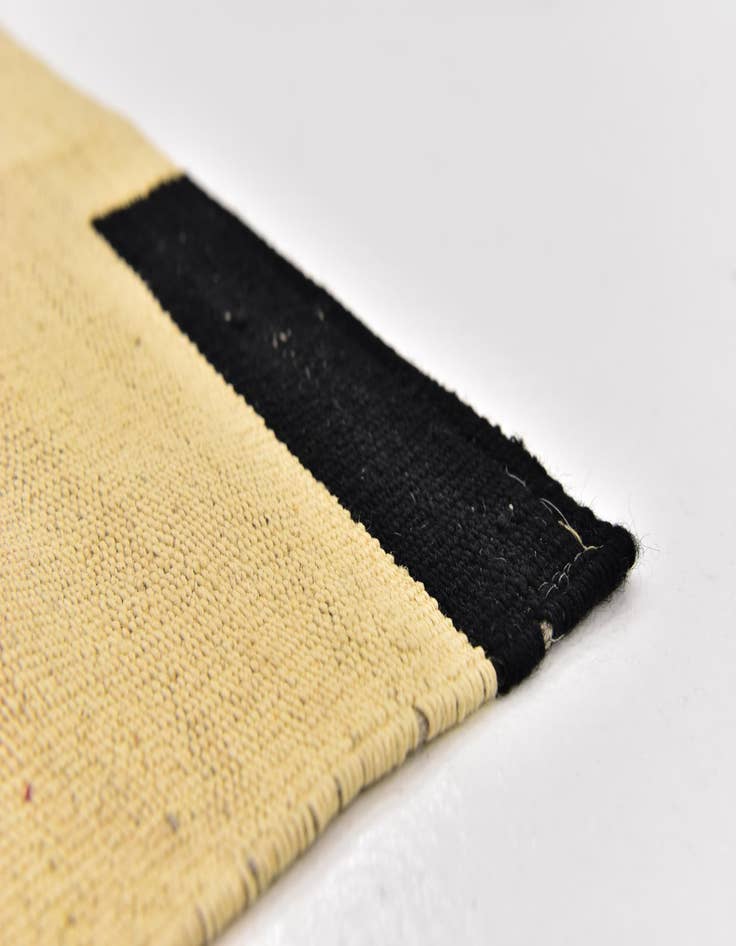 Detail image of 2' 8 x 8' 2  Hand Woven Kilim Modern Wool Runner Rug