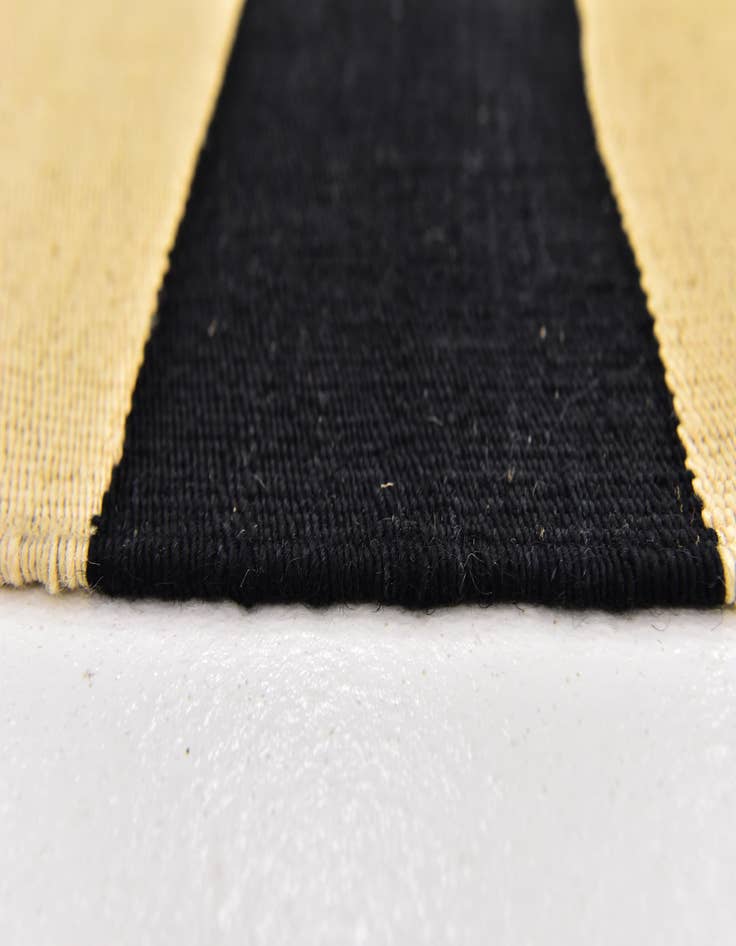 Detail image of 2' 8 x 8' 2  Hand Woven Kilim Modern Wool Runner Rug