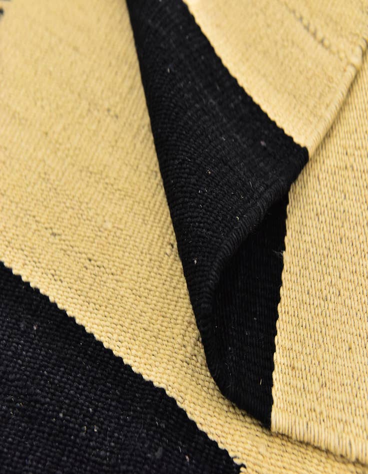 Detail image of 2' 8 x 8' 2  Hand Woven Kilim Modern Wool Runner Rug