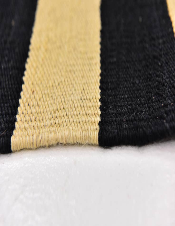 Detail image of 2' 9 x 9' 9  Hand Woven Kilim Modern Wool Runner Rug