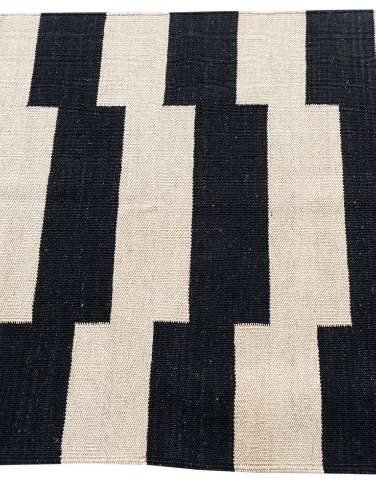 Detail image of 2' 7 x 13' 4  Hand Woven Kilim Modern Wool Runner Rug