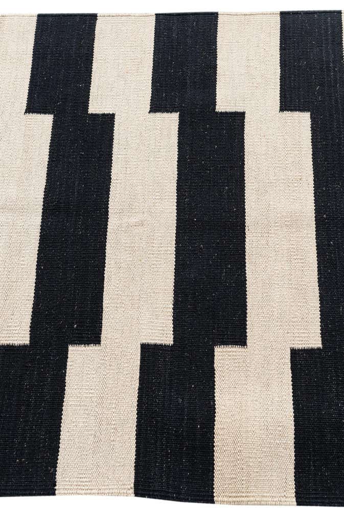 2' 7 x 13' 4 Hand Woven Kilim Modern Wool Runner Rug
