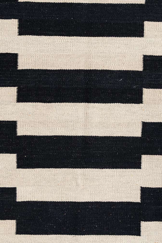 2' 7 x 13' 4 Hand Woven Kilim Modern Wool Runner Rug