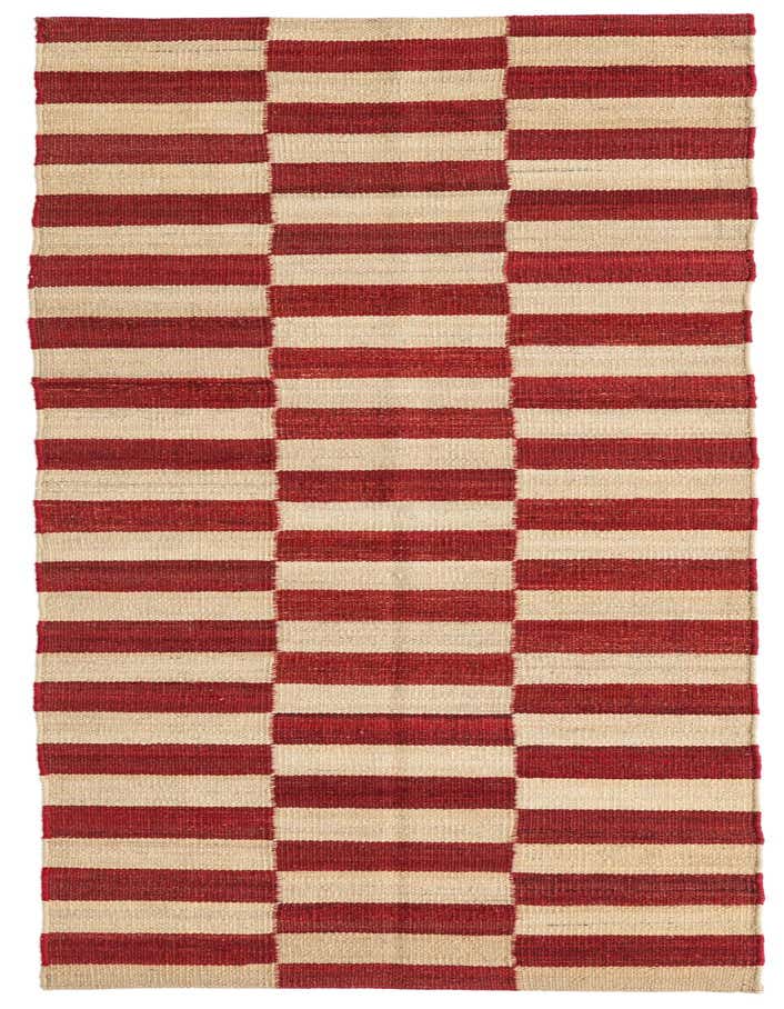 2' 6 x 7' 6 Hand Woven Kilim Modern Wool Runner Rug