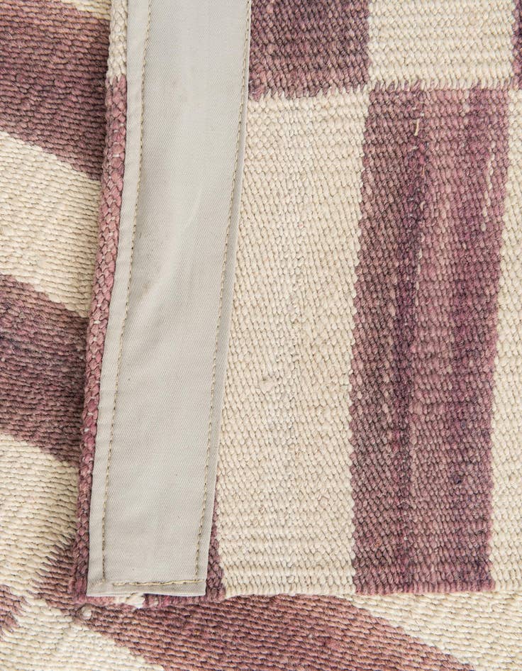 Detail image of 2' 6 x 7' 1  Hand Woven Kilim Modern Wool Runner Rug