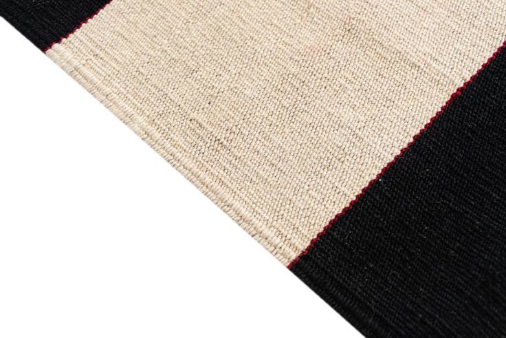 Detail image of 2' 9 x 9' 8 Hand Woven Kilim Modern Wool Runner Rug