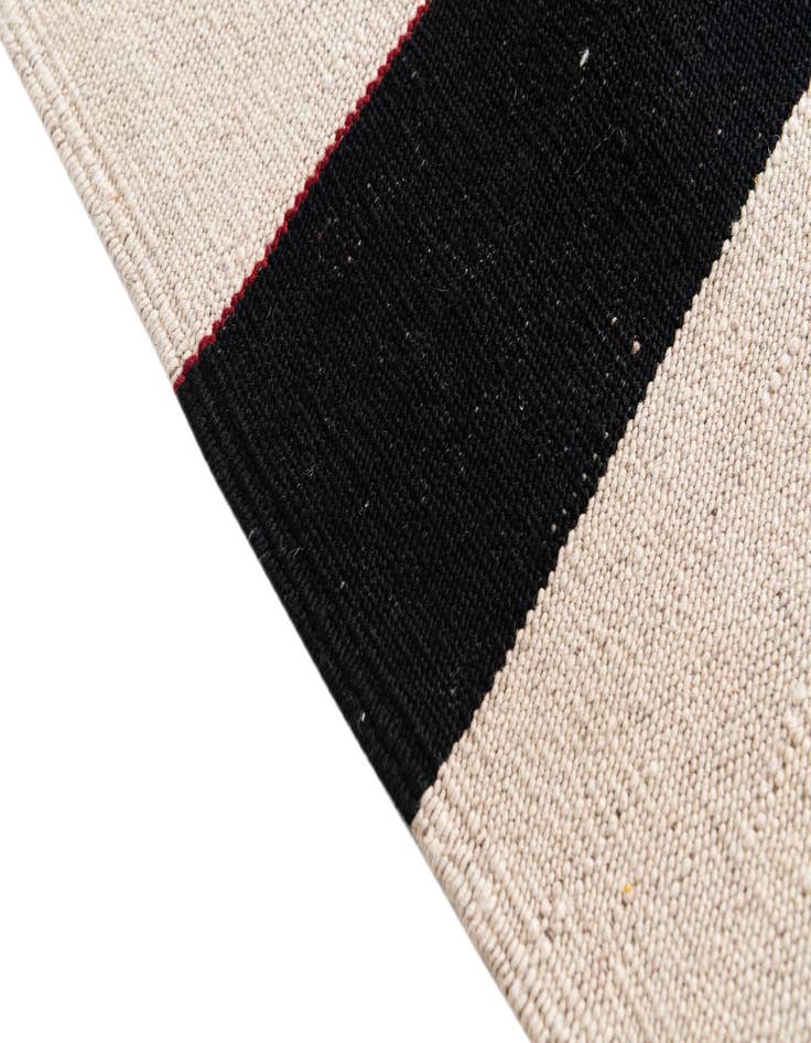 Detail image of 2' 8 x 9' 7  Hand Woven Kilim Modern Wool Runner Rug