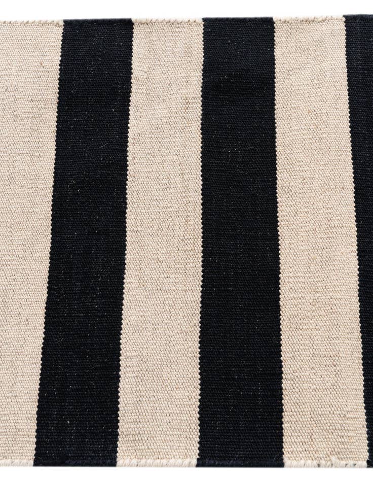 Detail image of 1' 8 x 14' 6  Hand Woven Kilim Modern Wool Runner Rug