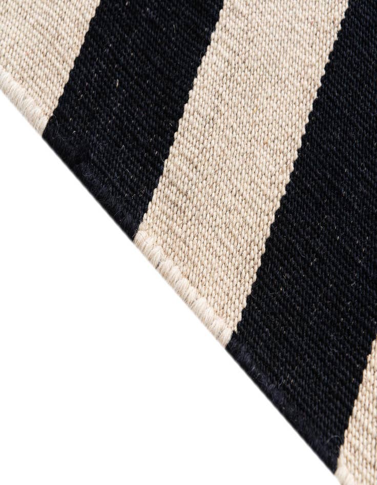 Detail image of 1' 8 x 14' 6  Hand Woven Kilim Modern Wool Runner Rug
