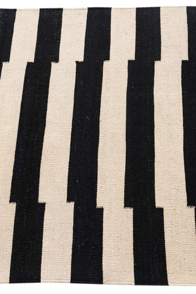 2' 10 x 9' 8 Hand Woven Kilim Modern Wool Runner Rug