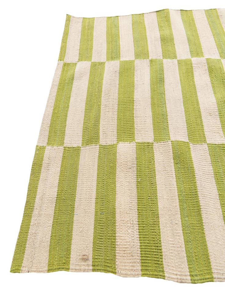 Detail image of 2' 7 x 9' 10  Hand Woven Kilim Modern Wool Runner Rug