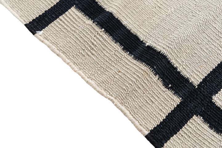 70cm x 240cm Hand Woven Kilim Modern Wool Runner Rug