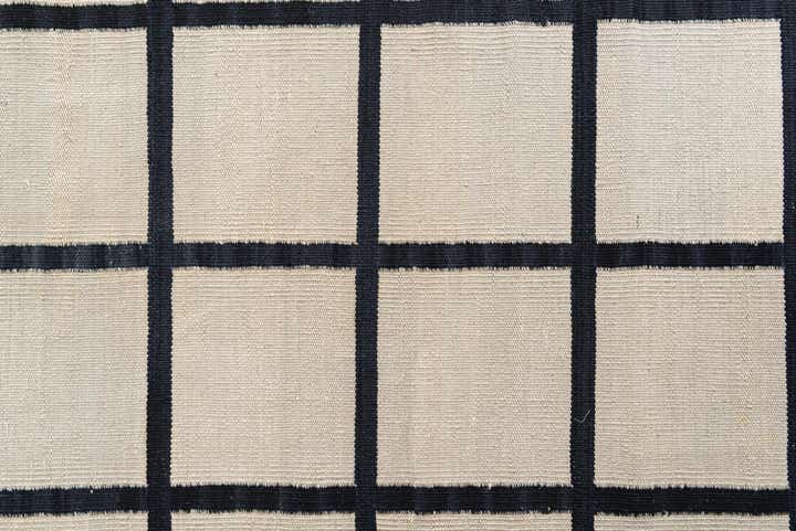 70cm x 240cm Hand Woven Kilim Modern Wool Runner Rug