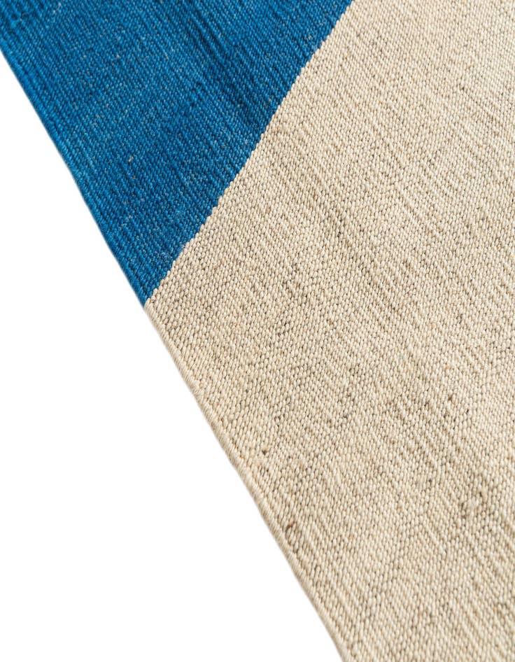 Detail image of 2' 9 x 8'  Hand Woven Kilim Modern Wool Runner Rug