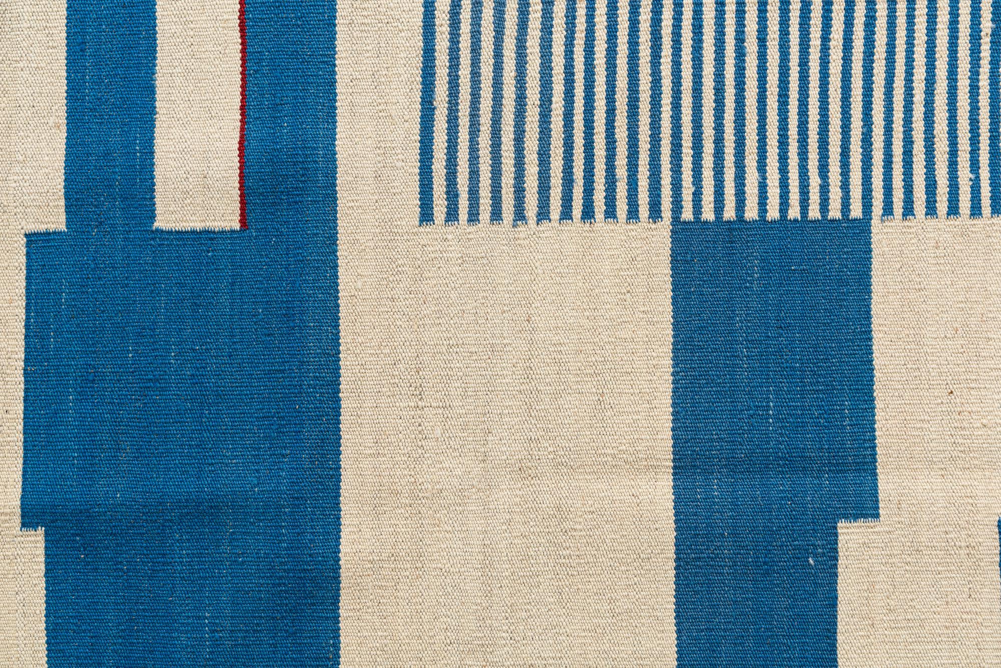 85cm x 245cm Tejido a mano Kilim Modern Alfombra Lana Pasillera