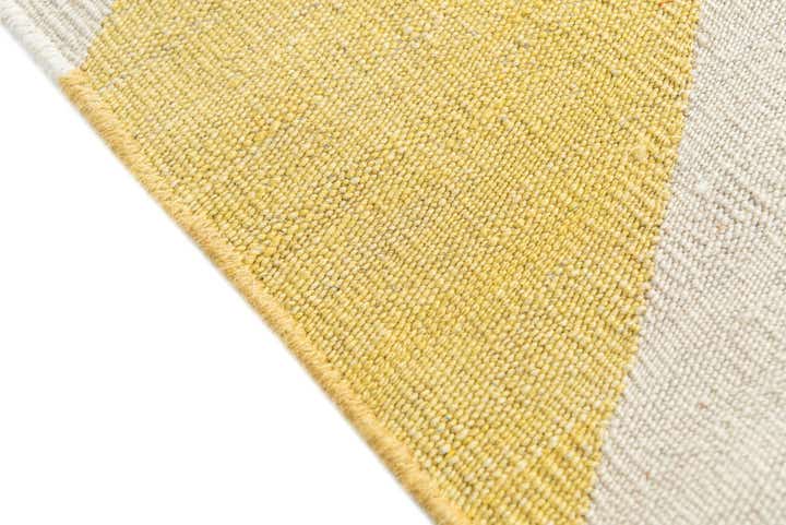 2' 4 x 12' 8 Hand Woven Kilim Modern Wool Runner Rug