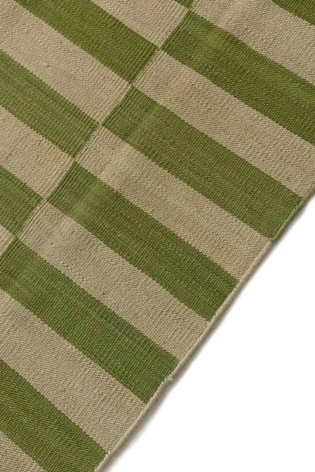 Detail image of 2' 6 x 7' 9 Hand Woven Kilim Modern Wool Runner Rug