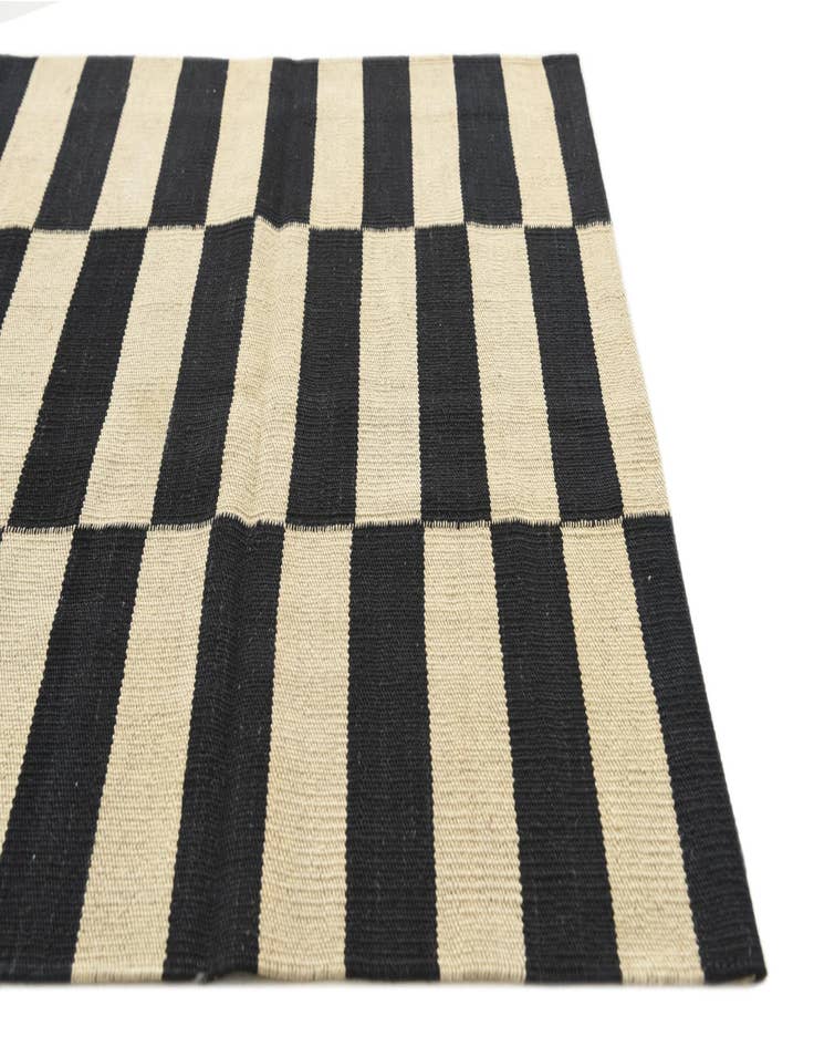 Detail image of 2' 8 x 9' 9  Hand Woven Kilim Modern Wool Runner Rug