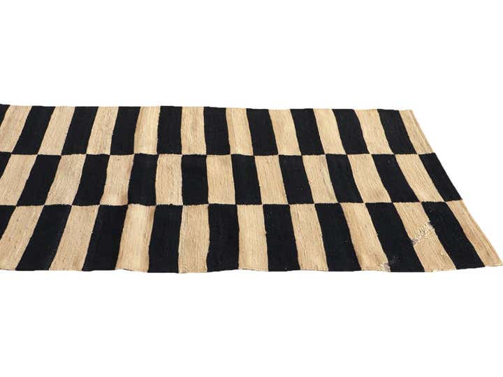 2' 8 x 9' 6 Hand Woven Kilim Modern Wool Runner Rug