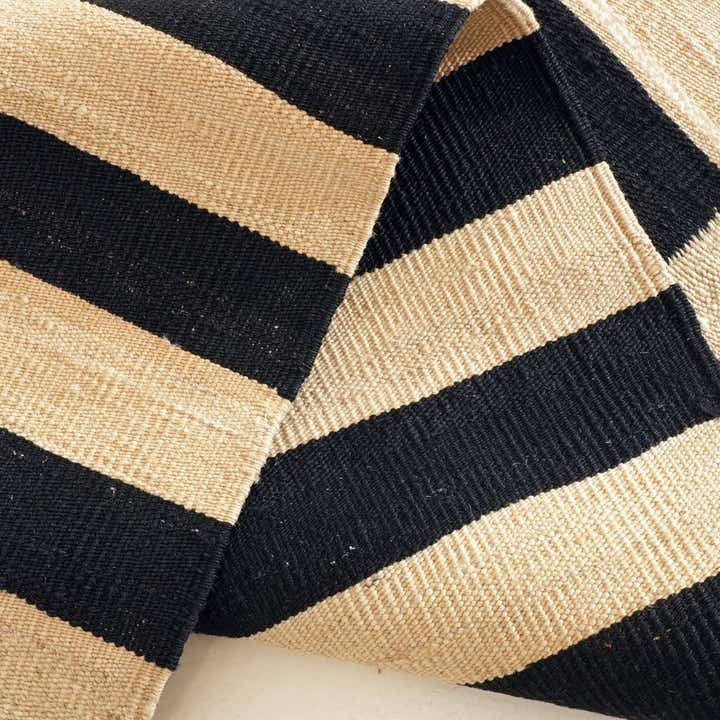 2' 8 x 9' 6 Hand Woven Kilim Modern Wool Runner Rug