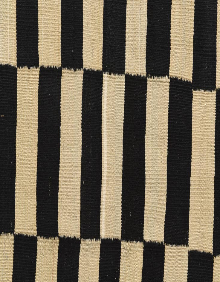 Detail image of 2' 8 x 9' 6  Hand Woven Kilim Modern Wool Runner Rug