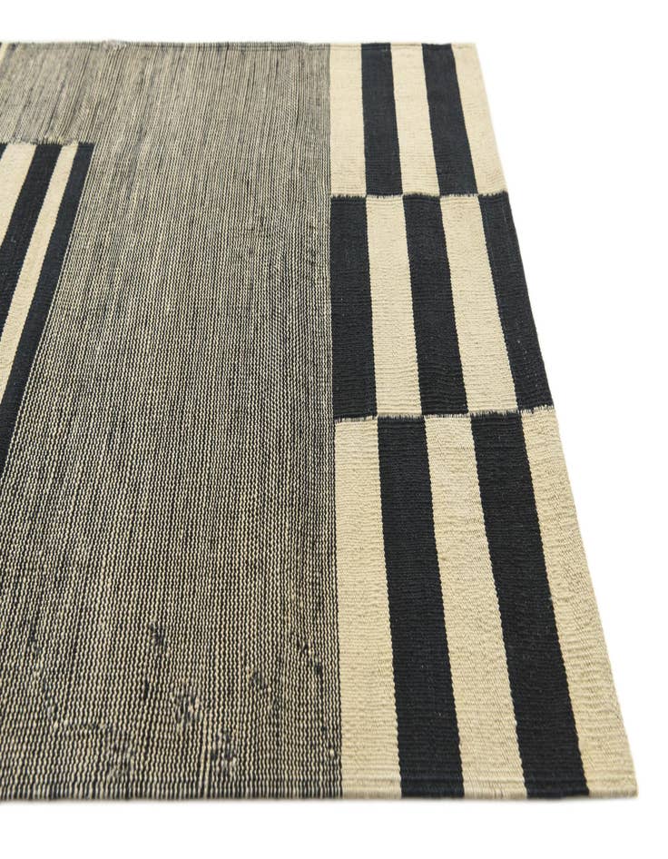 Detail image of 2' 10 x 9' 6  Hand Woven Kilim Modern Wool Runner Rug