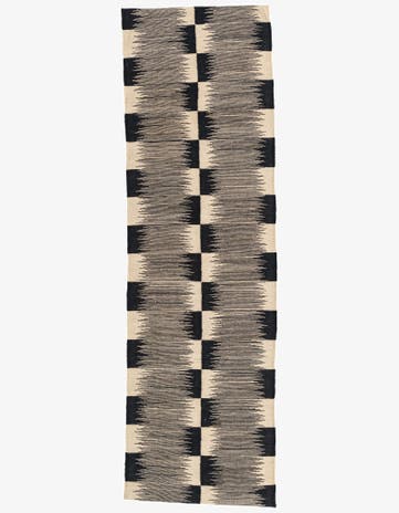 2' 6 x 8' 5 Hand Woven Kilim Modern Wool Runner Rug