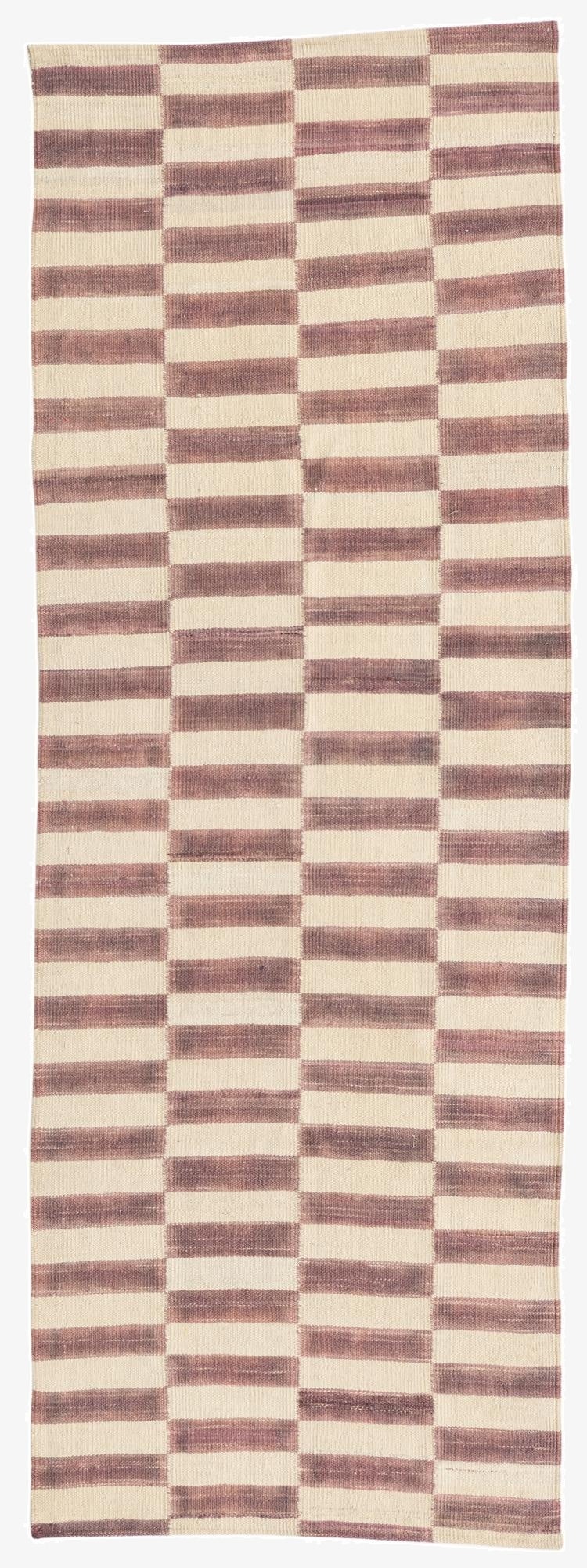 2' 6 x 7' 1  Hand Woven Kilim Modern Wool Runner Rug