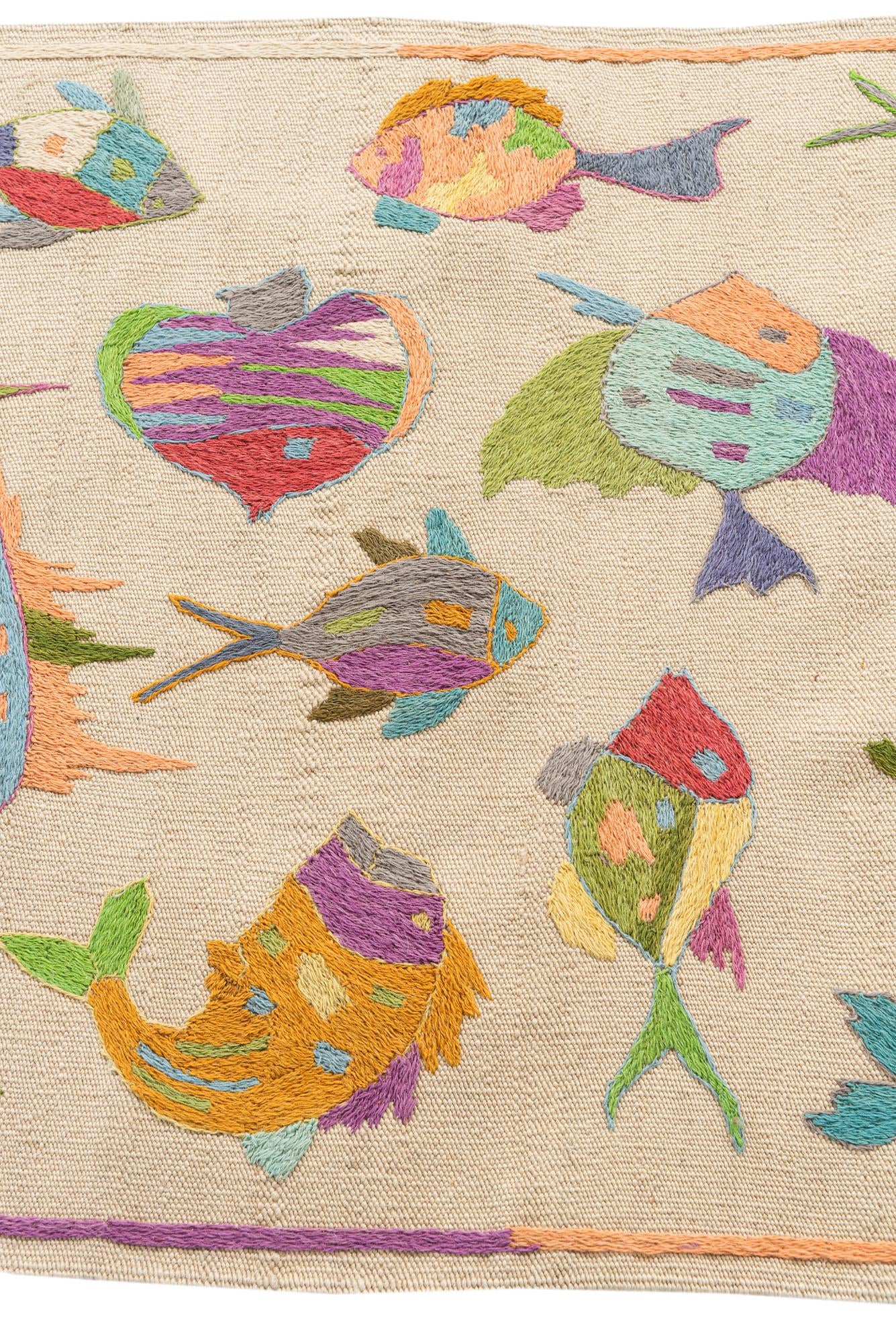 75cm x 290cm Tejido a mano Kilim Suzani Alfombra Lana Pasillera