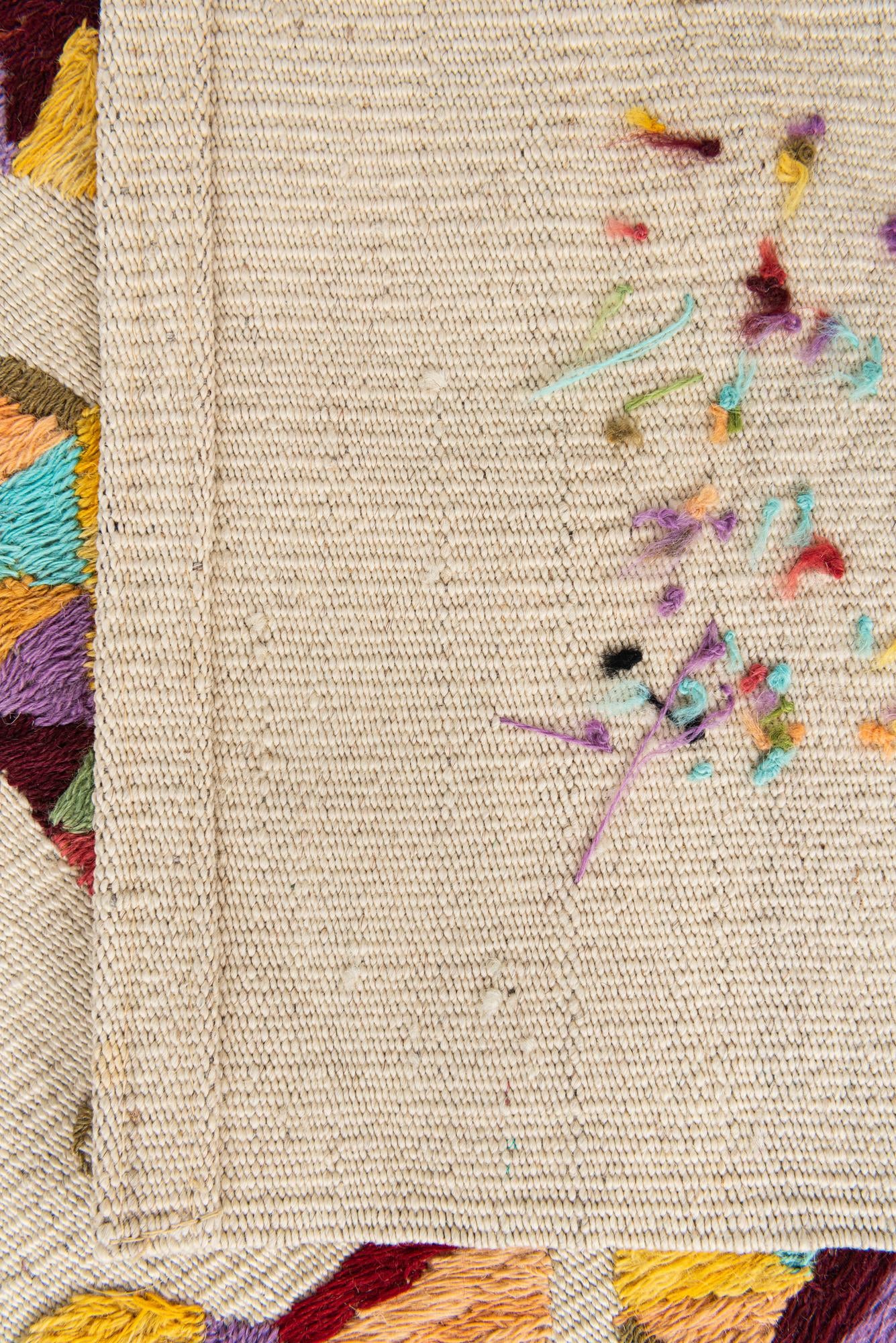 2' 5 x 9' 5 Hand Woven Kilim Suzani Wool Runner Rug