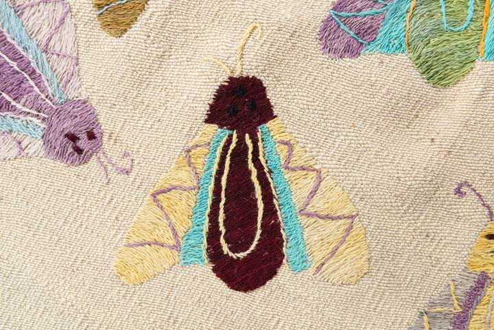 2' 5 x 9' 3 Hand Woven Kilim Suzani Wool Runner Rug