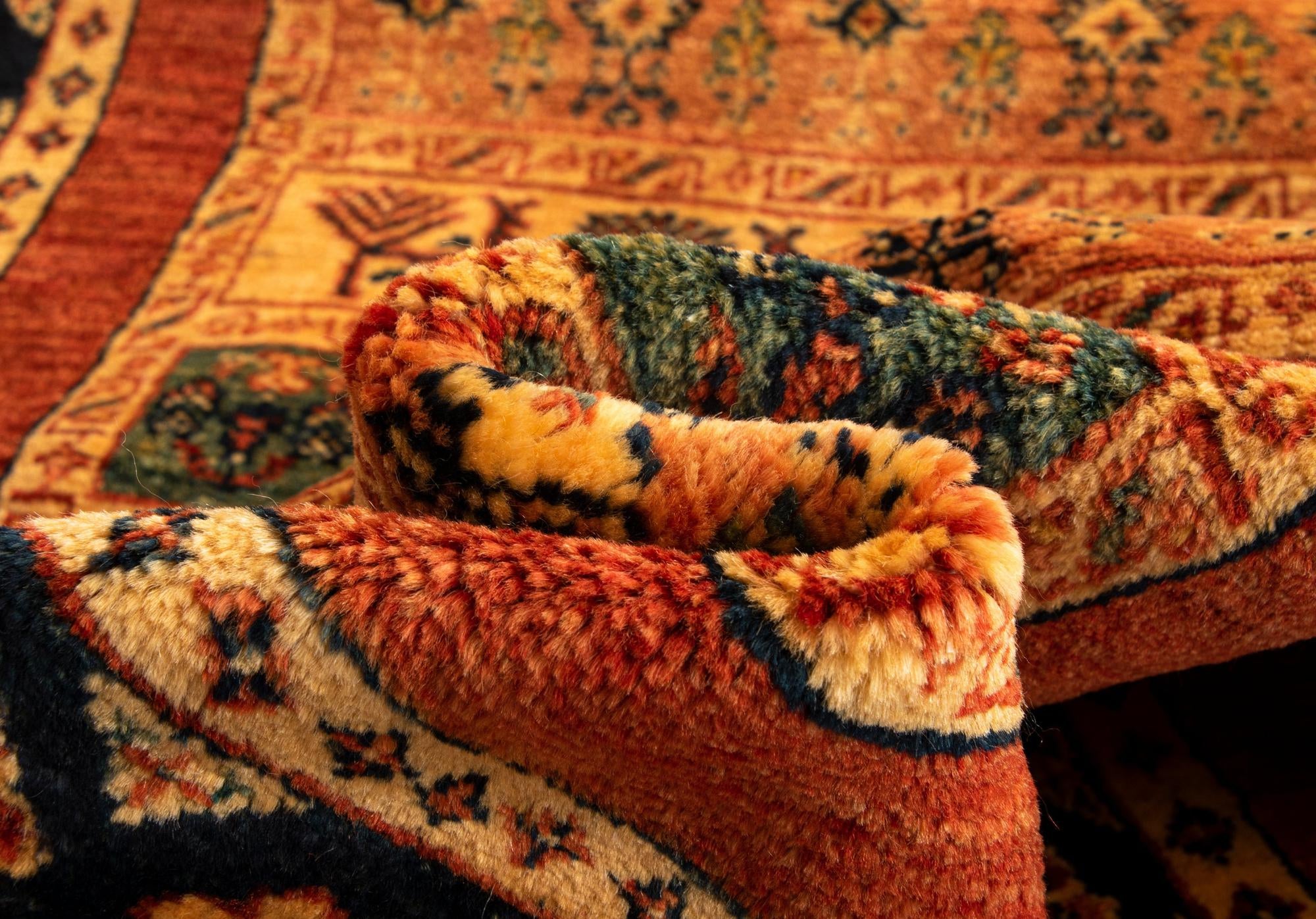 2' 9 x 10' 3 Luribaft Wool Runner Rug