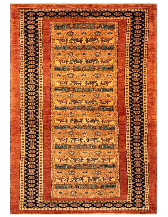 Detail image of 2' 9 x 10' 3 Luribaft Wool Runner Rug