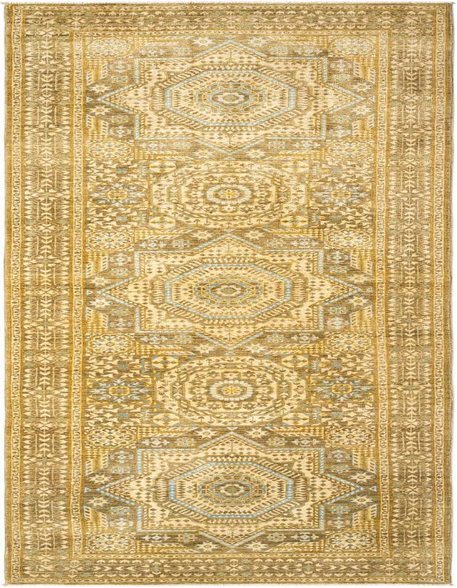 Detail image of 3' 3 x 10' 2 Mamluk Wool Runner Rug