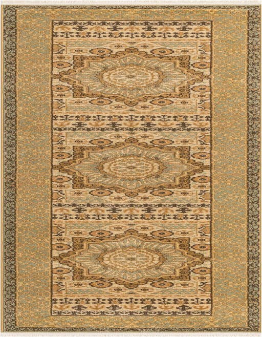 Detail image of 2' 7 x 10' Mamluk Runner Rug