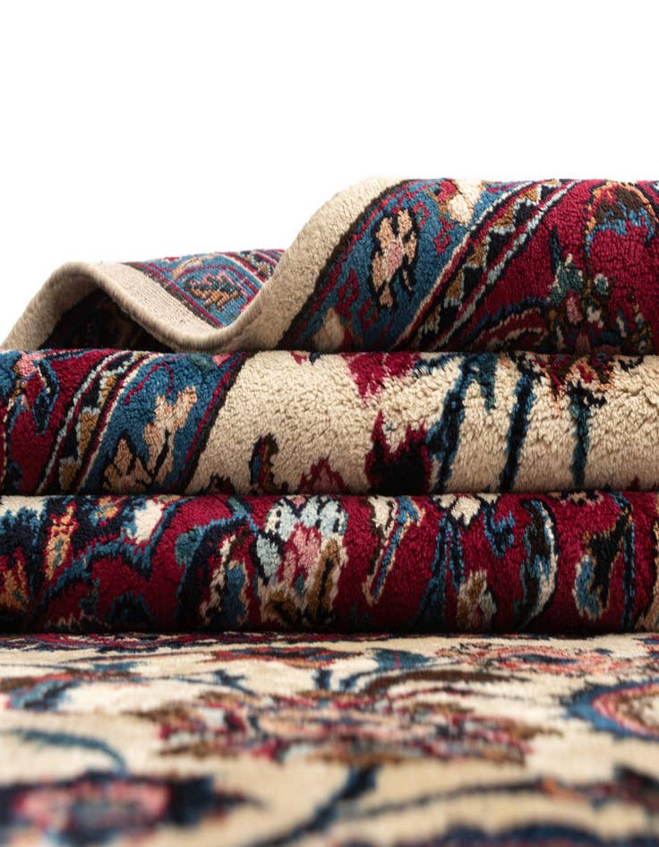 Detail image of 4' 1 x 9' 7 Mashad Wool Runner Rug