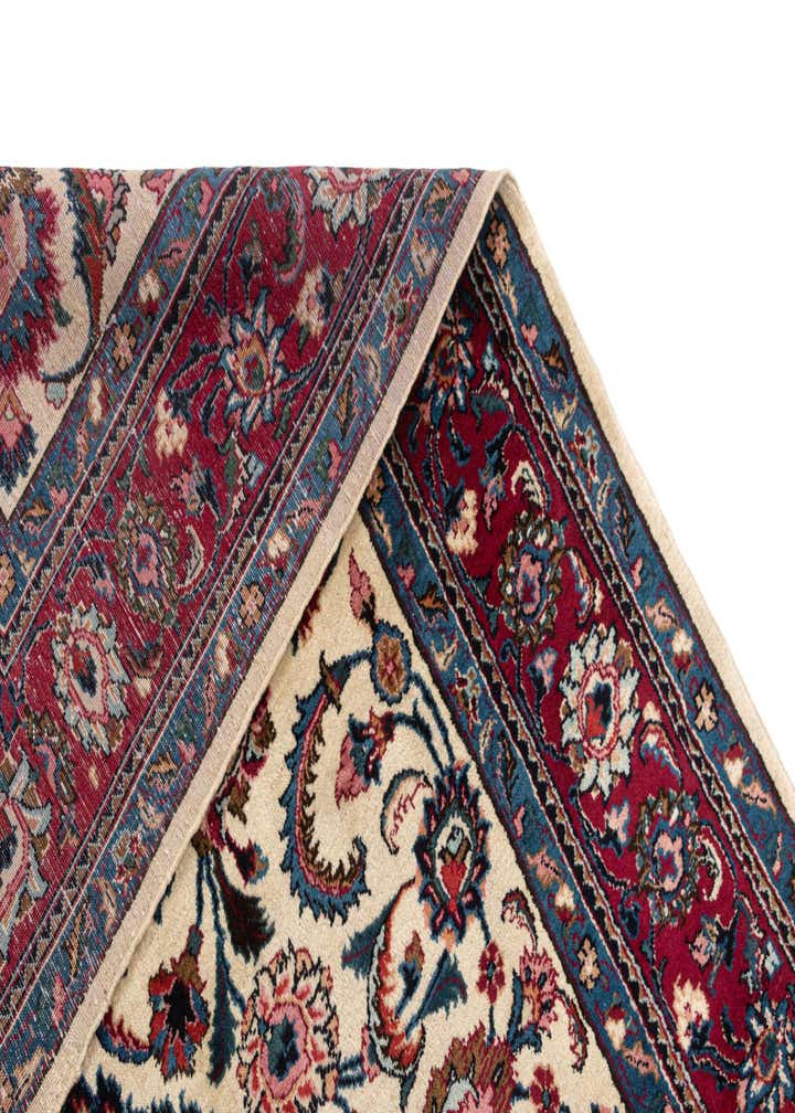 4' 1 x 9' 7 Mashad Wool Runner Rug