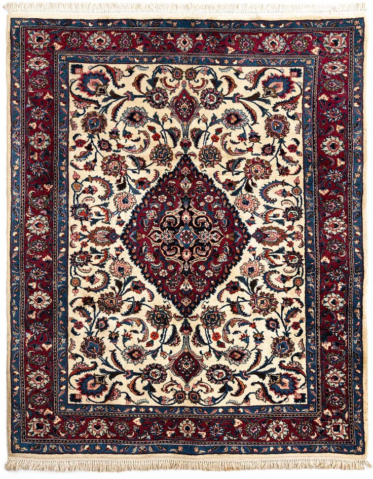 Detail image of 4' 1 x 9' 7 Mashad Wool Runner Rug