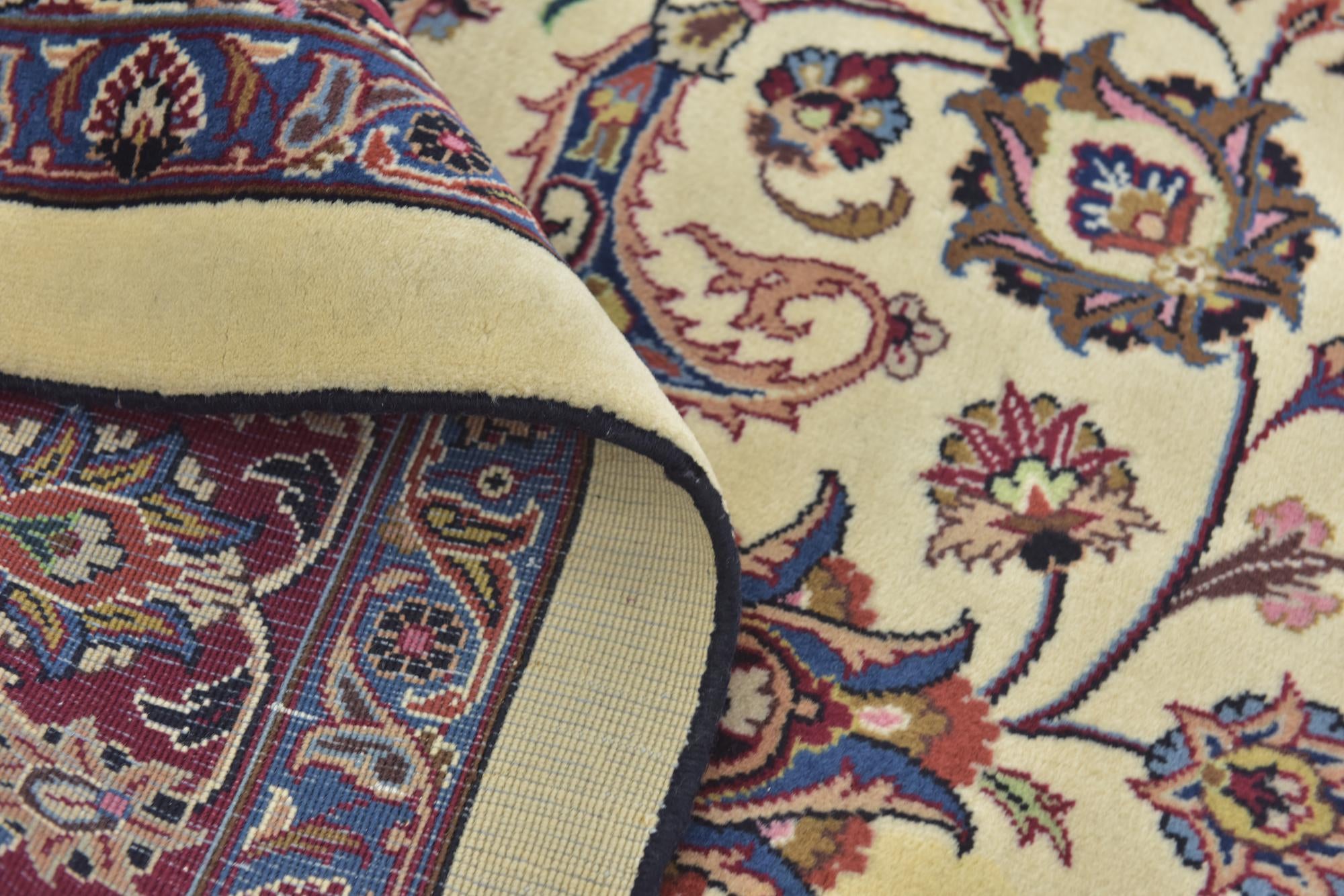 5' 10 x 13' 8 Hand Knotted Mashad Persian Runner Rug