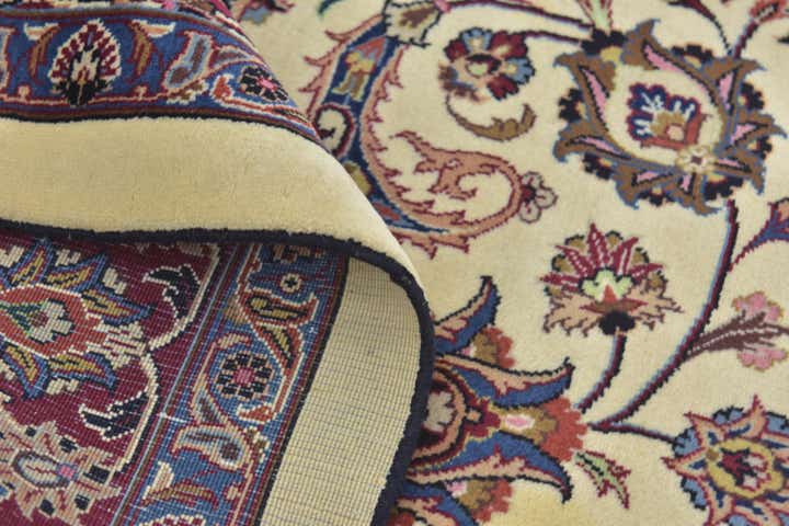 5' 10 x 13' 8 Hand Knotted Mashad Persian Runner Rug