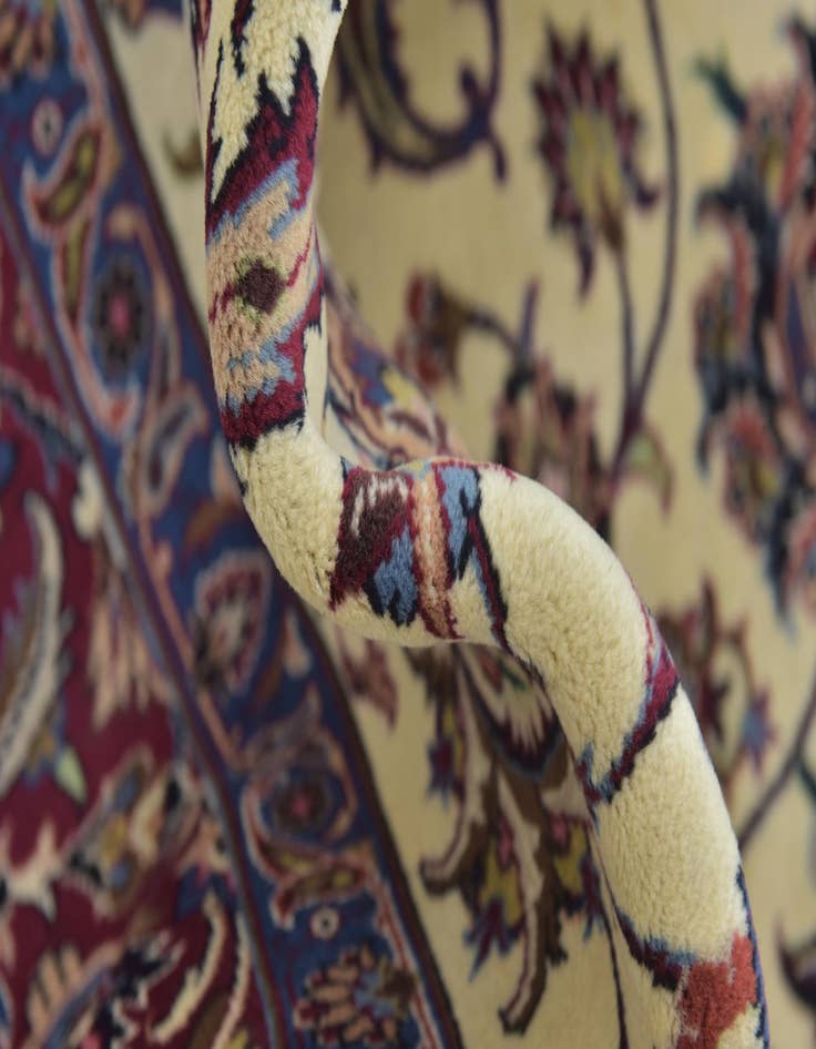 Detail image of 5' 10 x 13' 8  Hand Knotted Mashad Persian Runner Rug