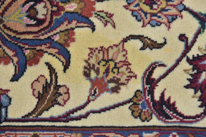 5' 10 x 13' 8 Hand Knotted Mashad Persian Runner Rug