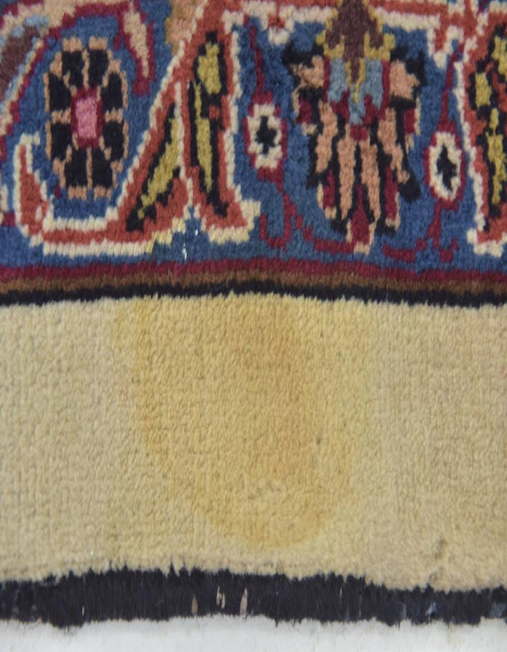 Detail image of 5' 10 x 13' 8  Hand Knotted Mashad Persian Runner Rug