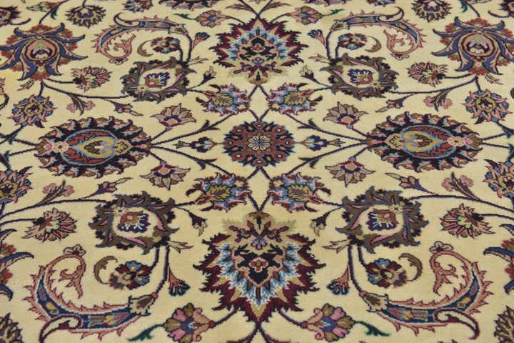 5' 10 x 13' 8 Hand Knotted Mashad Persian Runner Rug
