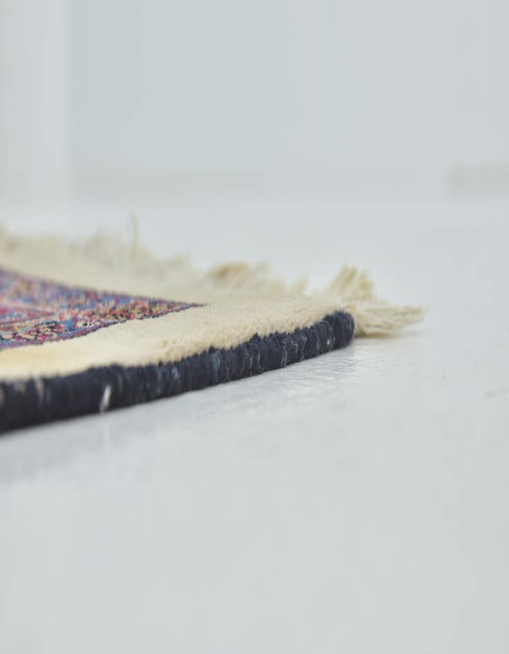 Detail image of 5' 10 x 13' 8  Hand Knotted Mashad Persian Runner Rug