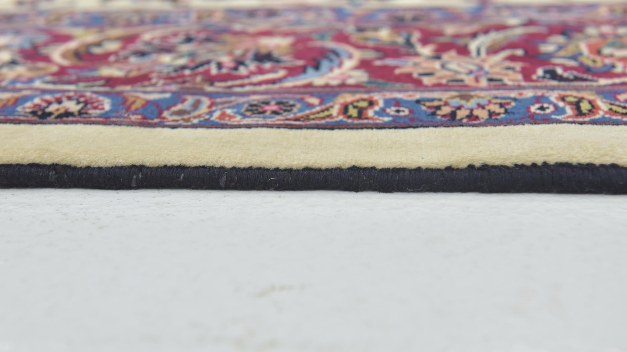 5' 10 x 13' 8 Hand Knotted Mashad Persian Runner Rug