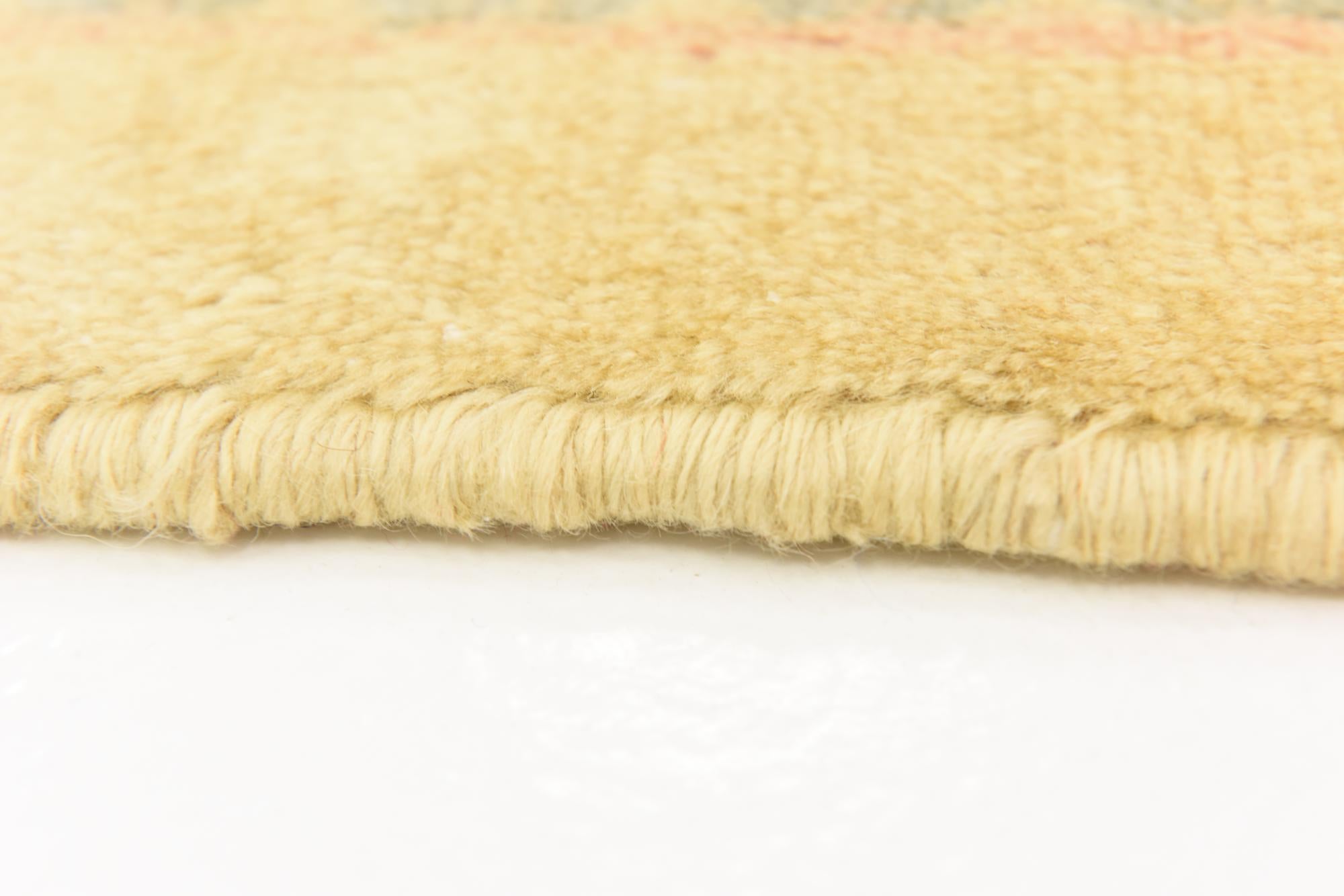 6' 8 x 12' 8 Hand Knotted Meshkabad Persian Wool Runner Rug