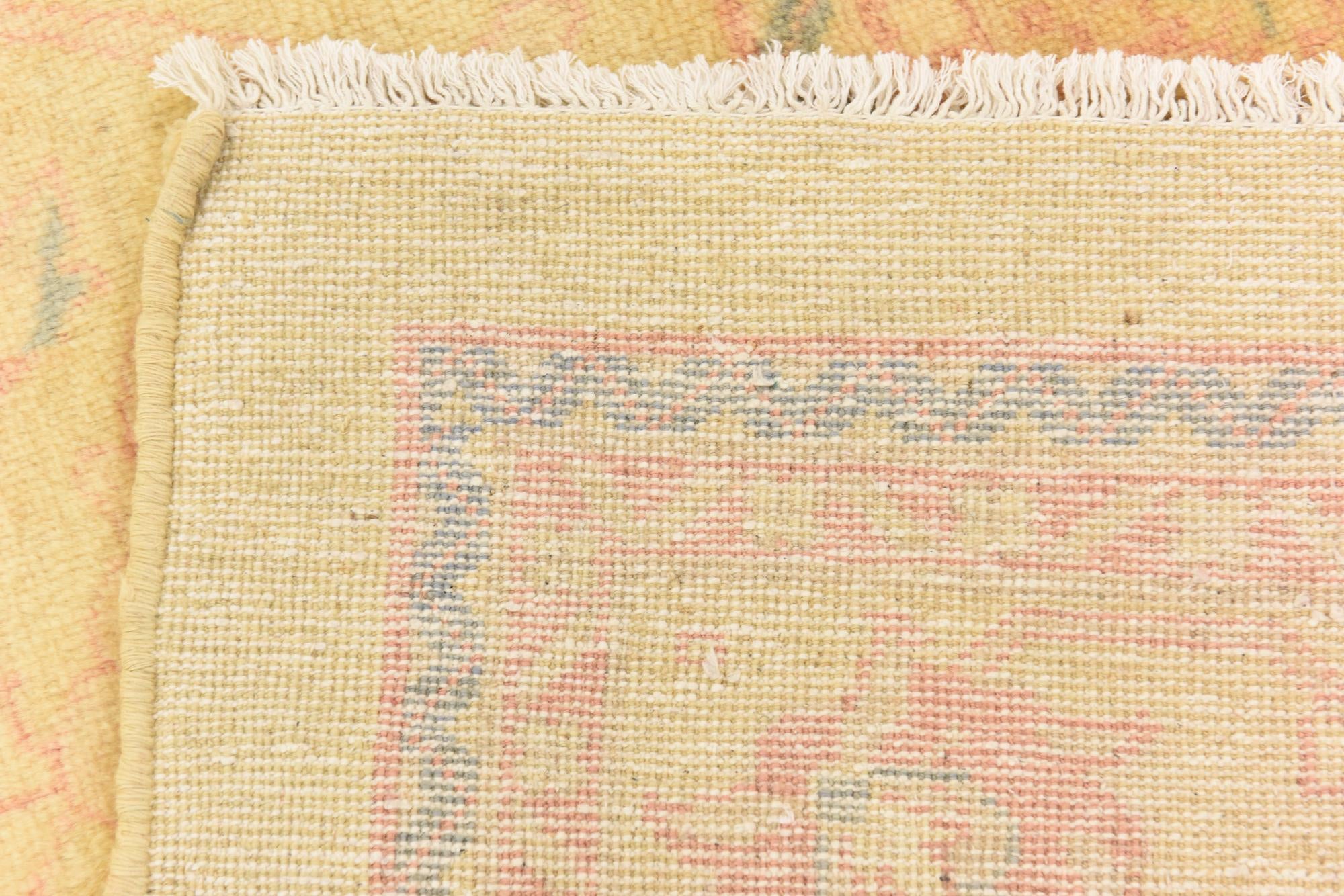 6' 8 x 12' 8 Hand Knotted Meshkabad Persian Wool Runner Rug
