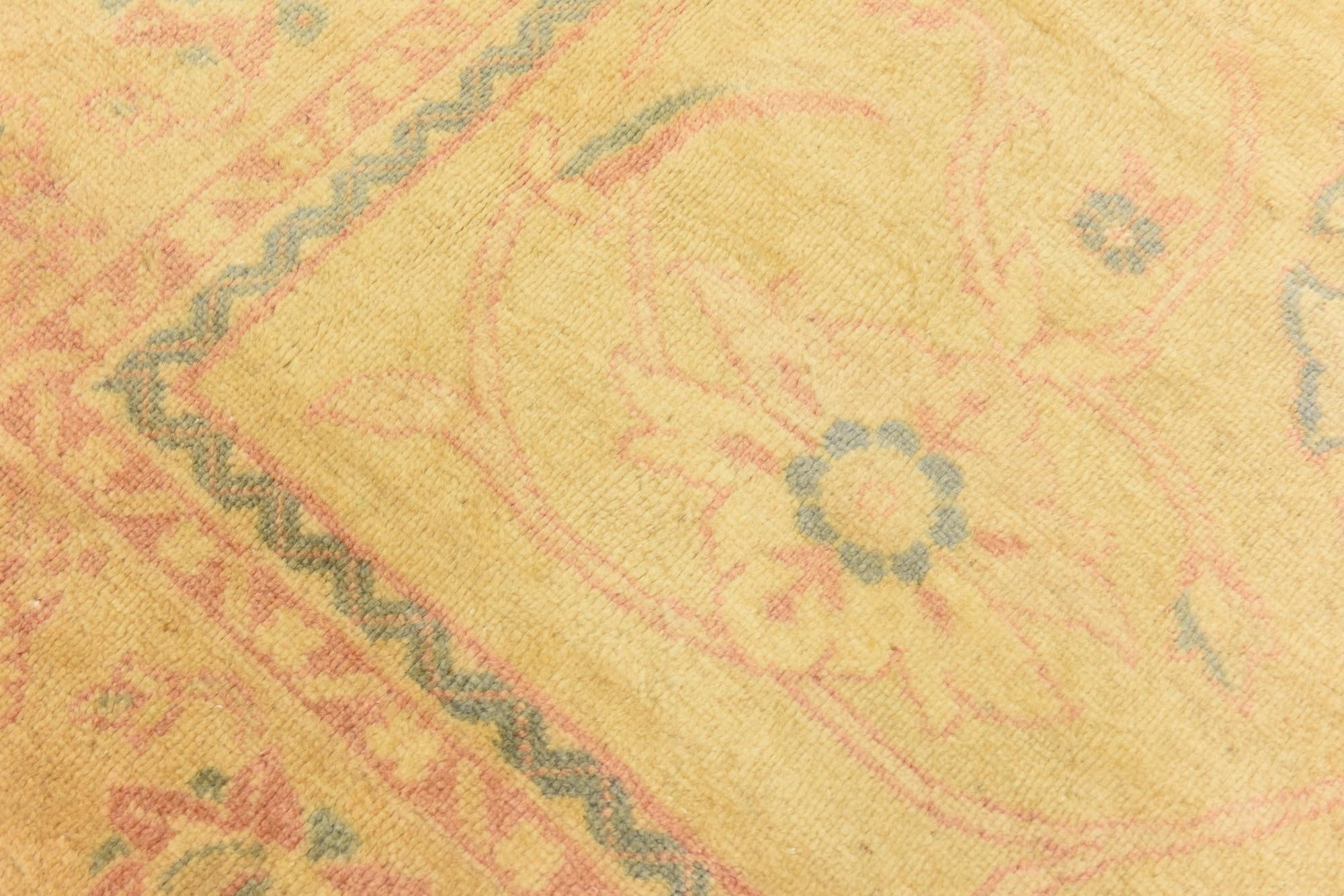6' 8 x 12' 8 Hand Knotted Meshkabad Persian Wool Runner Rug