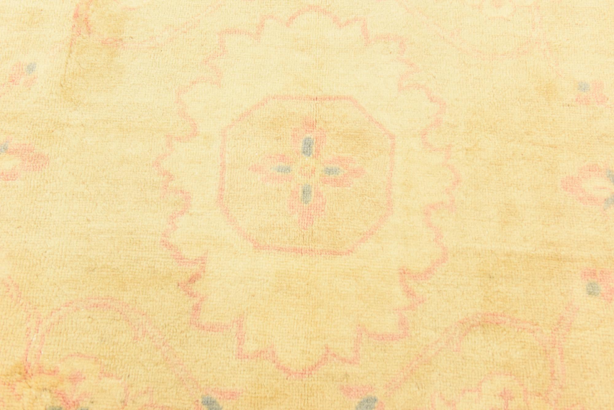 6' 8 x 12' 8 Hand Knotted Meshkabad Persian Wool Runner Rug